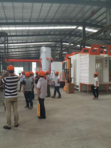 Zhejiang Huier Coating Environmental Protection Equipment Co., Ltd dây chuyền sản xuất của nhà sản xuất