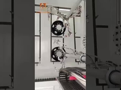 Đường sơn lớp phủ bột tự động với lớp phủ đồng nhất