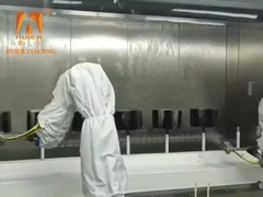 Đường sơn điện tĩnh tự động với 5% lỗi đồng nhất và 60% sử dụng sơn