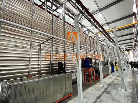 Thép không gỉ dây chuyền tự động hóa học công nghiệp làm sạch 1 năm bảo hành