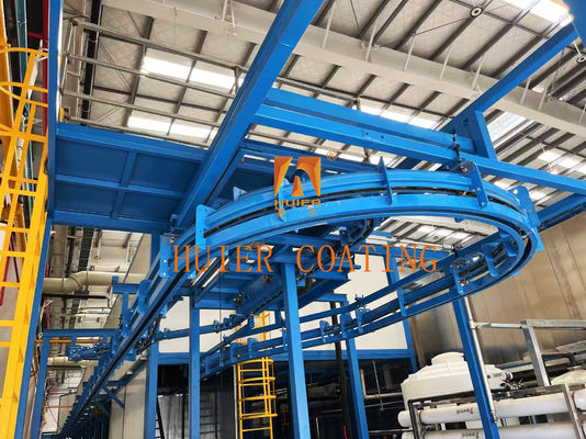 Hệ thống vận chuyển trên không treo dây chuyền thép chuyên nghiệp có thể tùy biến cho sản xuất công nghiệp