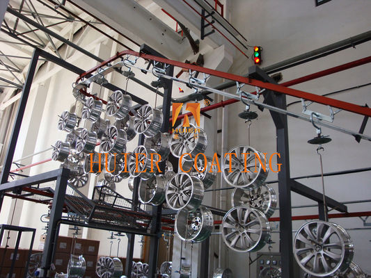 Đường sơn điện tĩnh tự động với 5% lỗi đồng nhất và 60% sử dụng sơn