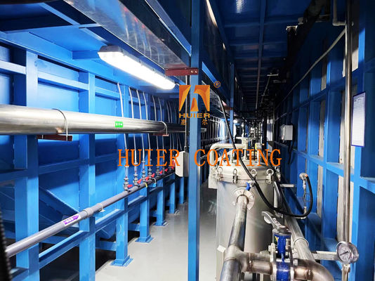 Thiết bị sơn bằng điện hấp bằng nước ở nhiệt độ 20-50 °C cho các sản phẩm kim loại