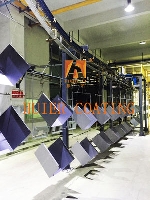 Hệ thống vận chuyển lớp phủ bột có tốc độ điều chỉnh với màu sắc tùy chỉnh