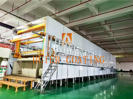 Đường dây sản xuất oxy hóa điện mạ thân thiện với môi trường tự động cho sản xuất bền vững