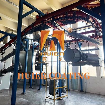 Hệ thống sơn phun điện tĩnh van Lưới sơn điện tĩnh van lớn