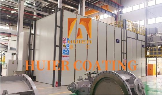 Các dây chuyền sơn điện tĩnh tự động van lớn thiết kế hợp lý và hiệu quả