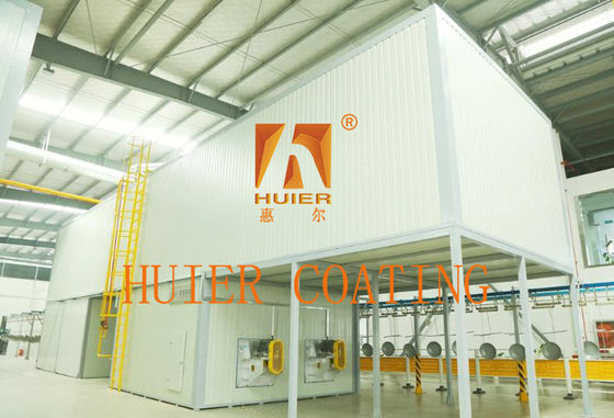 Đường phủ bột tự động có thể tùy chỉnh với đường hầm sấy khô cho nhu cầu sản xuất