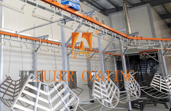 Không cần nỗ lực xử lý đồ đạc lớn nặng hệ thống vận chuyển treo cho dây chuyền sản xuất sơn