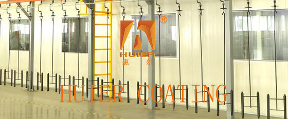Đường sơn điện tĩnh có thể tùy chỉnh cho các loại sơn và lớp phủ khác nhau