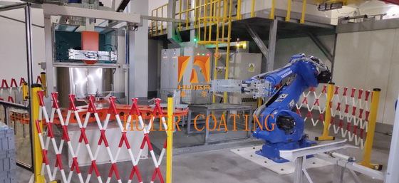 Đường phủ bột tự động được ca ngợi cao cho sản xuất vật liệu từ vĩnh viễn