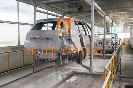 Đường sơn điện tĩnh cho xưởng làm việc sạch sẽ và gọn gàng Môi trường của hệ thống cung cấp sơn cho sản xuất sơn trục
